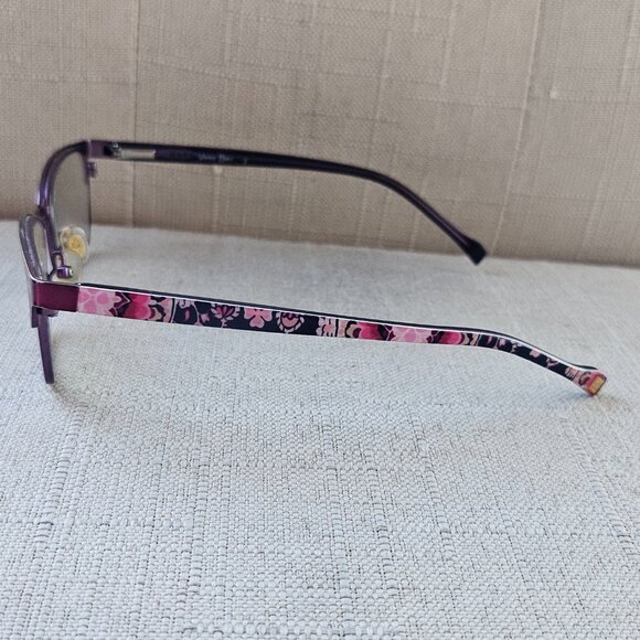 Vera Bradley Women Eyeglasses Frame Burgundy Tone Glasses Eye Wear 47[]16 125 - Picture 14 of 14